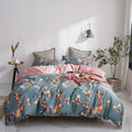 DecorBites™ Luxury Egyptian Cotton Flamingo Bedding Set - 4/6Pcs