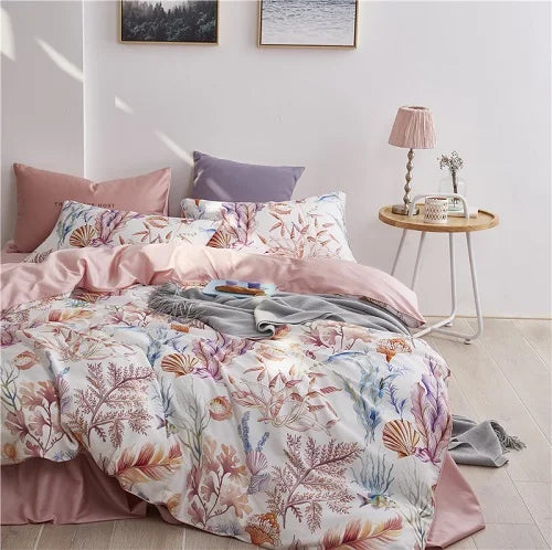 DecorBites™ Luxury Egyptian Cotton Flamingo Bedding Set
