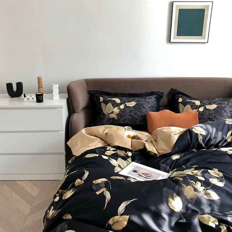 DecorBites™ Luxury Egyptian Cotton Flamingo Bedding Set - Queen/King