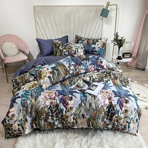 DecorBites™ Luxury Egyptian Cotton Flamingo Bedding Set - Queen/King