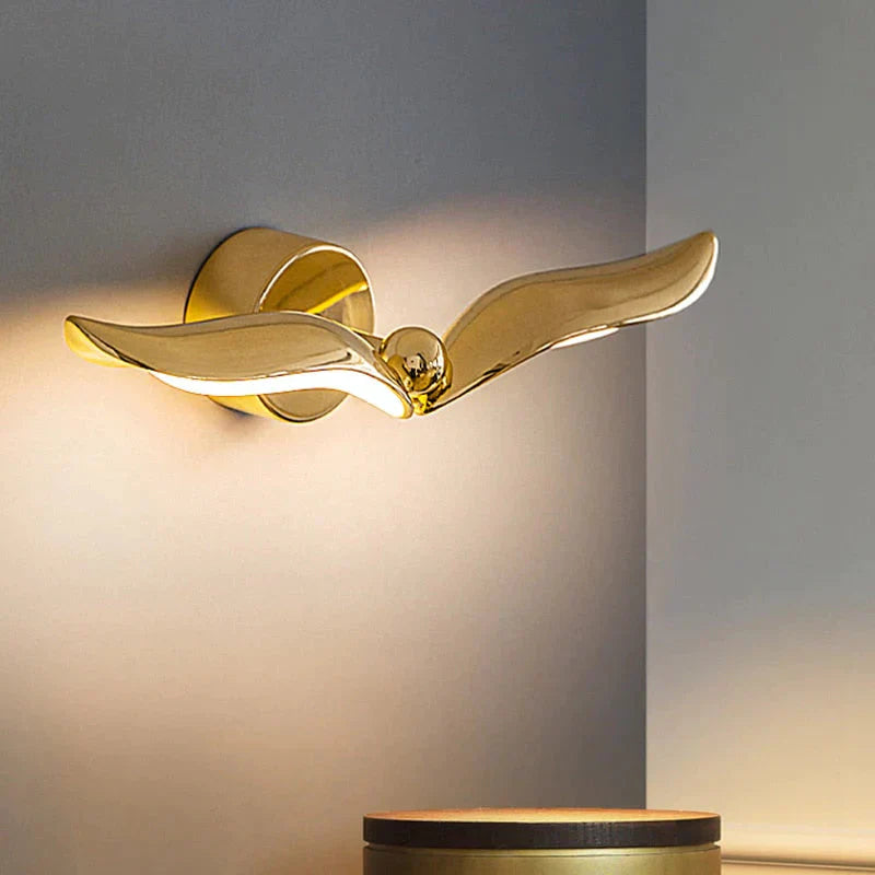 DecorBites™ Luxury minimalist creative seagull wall lamp for Bedroom Living room background wall Light
