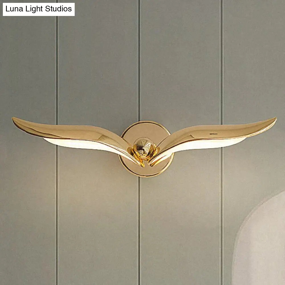 DecorBites™ Luxury minimalist creative seagull wall lamp for Bedroom Living room background wall Light