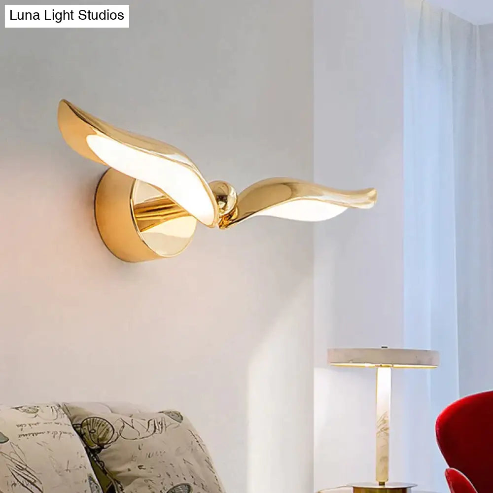 DecorBites™ Luxury minimalist creative seagull wall lamp for Bedroom Living room background wall Light