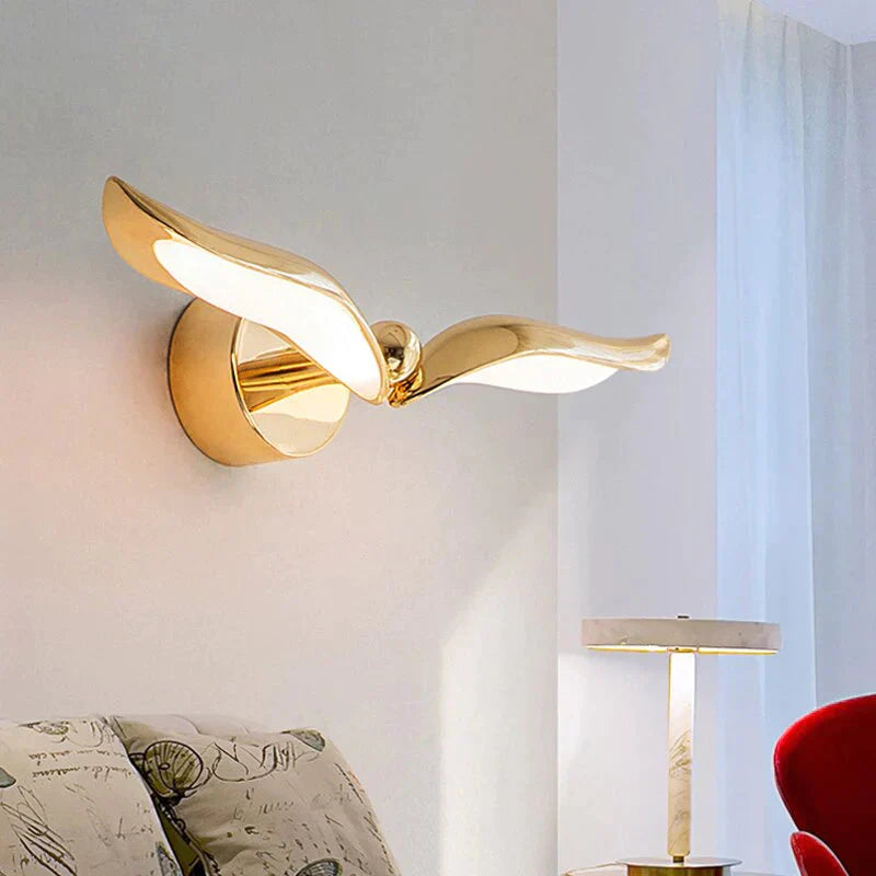 DecorBites™ Luxury minimalist creative seagull wall lamp for Bedroom Living room background wall Light