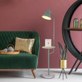 DecorBites™ Macaron 1-Bulb Rotatable Floor Lamp with Metal Shade - Funnel Shaped Standing Light Fixture
