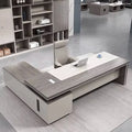 Purdue · Modern L-Shaped Executive Desk