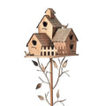 DecorBites™ Metal Birdhouse Garden Stakes for Outdoor Decor