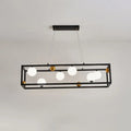 DecorBites™ Metal Pendant Light with Milk Glass Shade for Industrial Dining Rooms