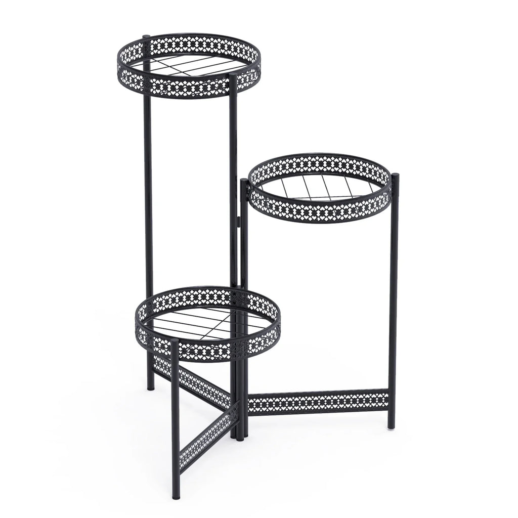 DecorBites™ Metal Plant Stand for Indoor and Outdoor