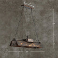 DecorBites™ Metal Shade 4-Light Prism Island Pendant for Restaurant Decor