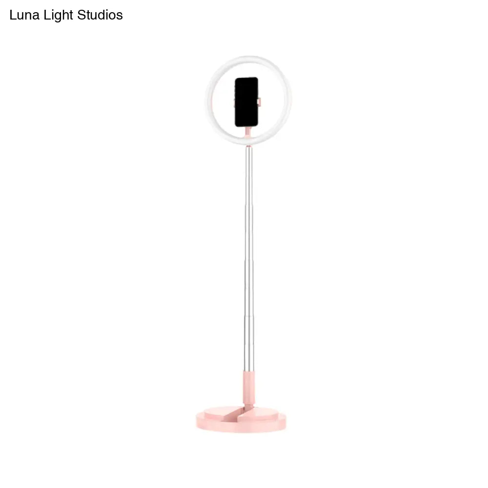 DecorBites™ Metallic LED Makeup Lamp with Phone Holder and USB Fill Light in 3 Colors