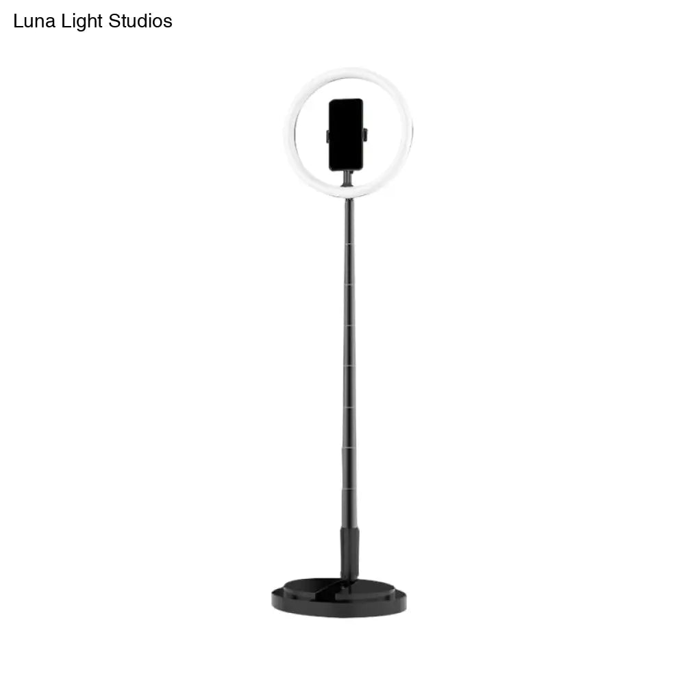 DecorBites™ Metallic LED Makeup Lamp with Phone Holder and USB Fill Light in 3 Colors