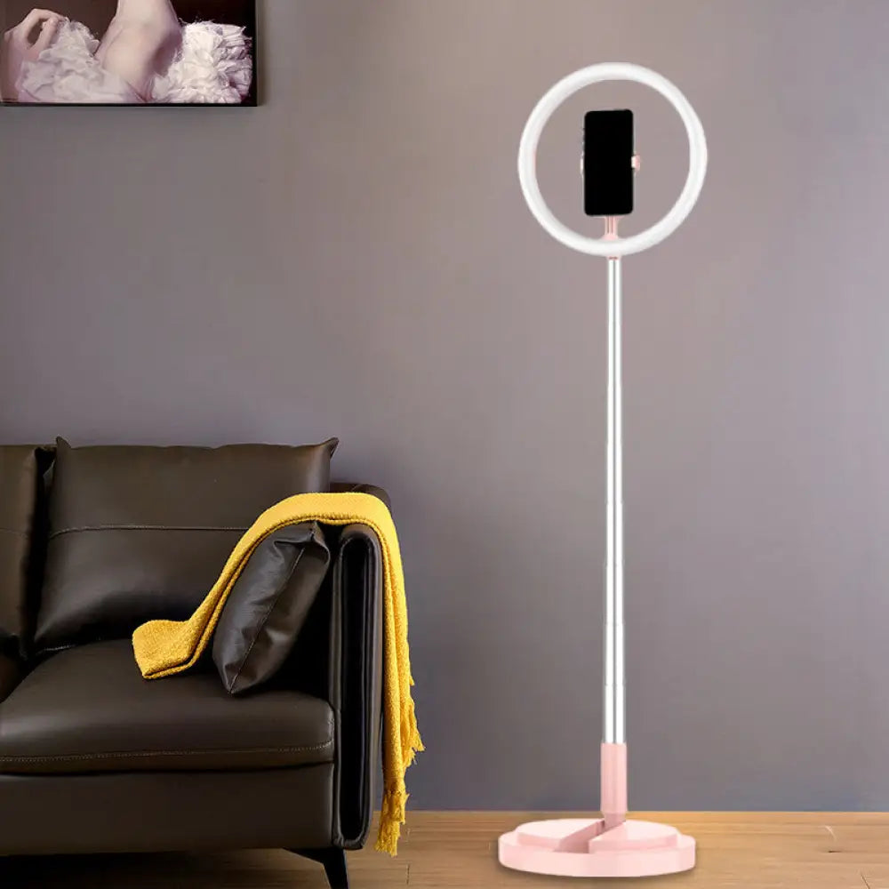 DecorBites™ Metallic LED Makeup Lamp with Phone Holder and USB Fill Light in 3 Colors