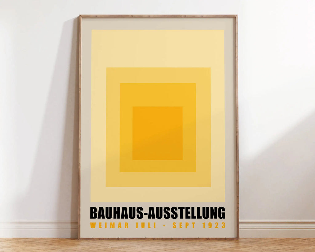 DecorBites™ Mid Century Geometric Canvas Wall Art