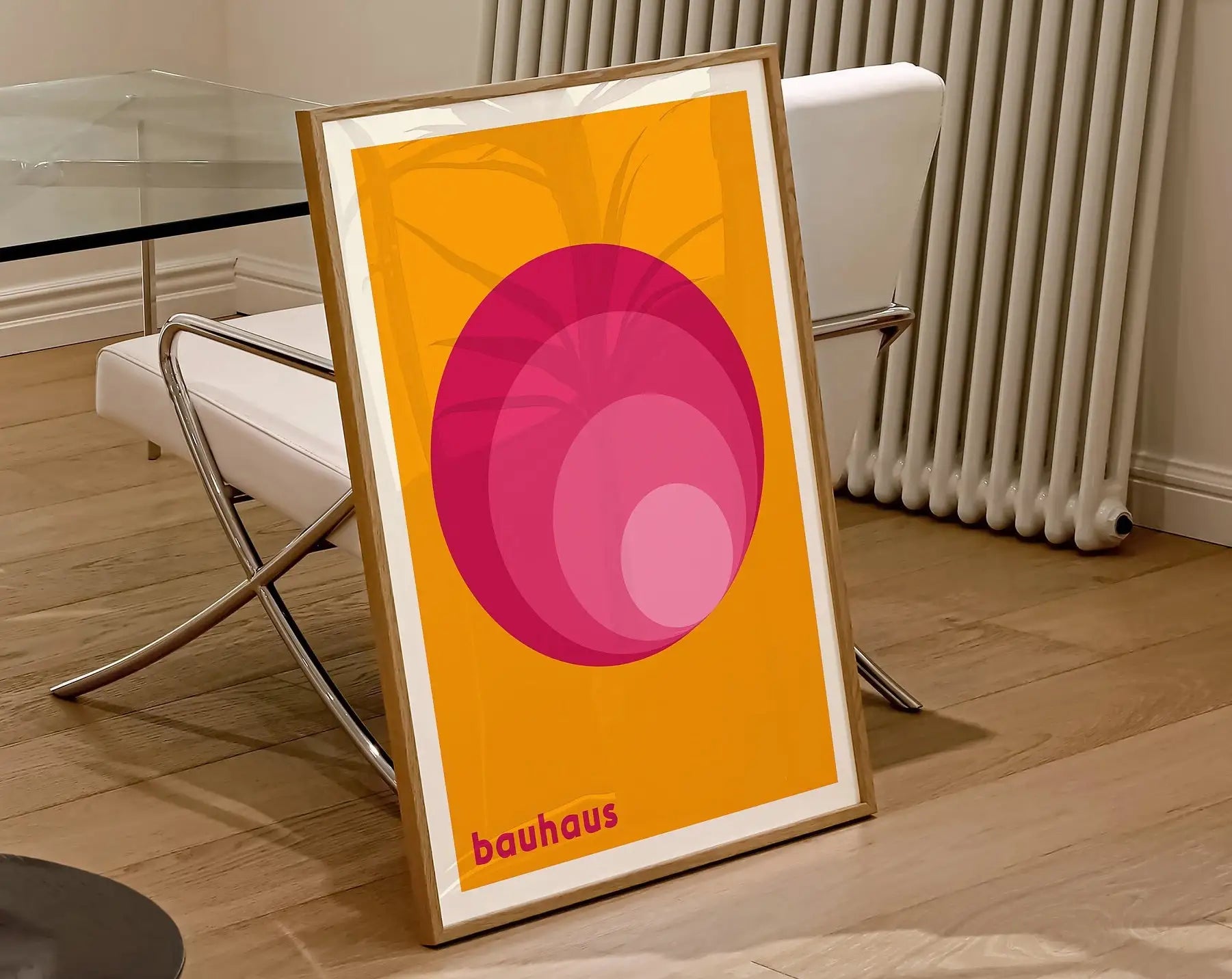 DecorBites™ Mid Century Modern Geometric Canvas Wall Art