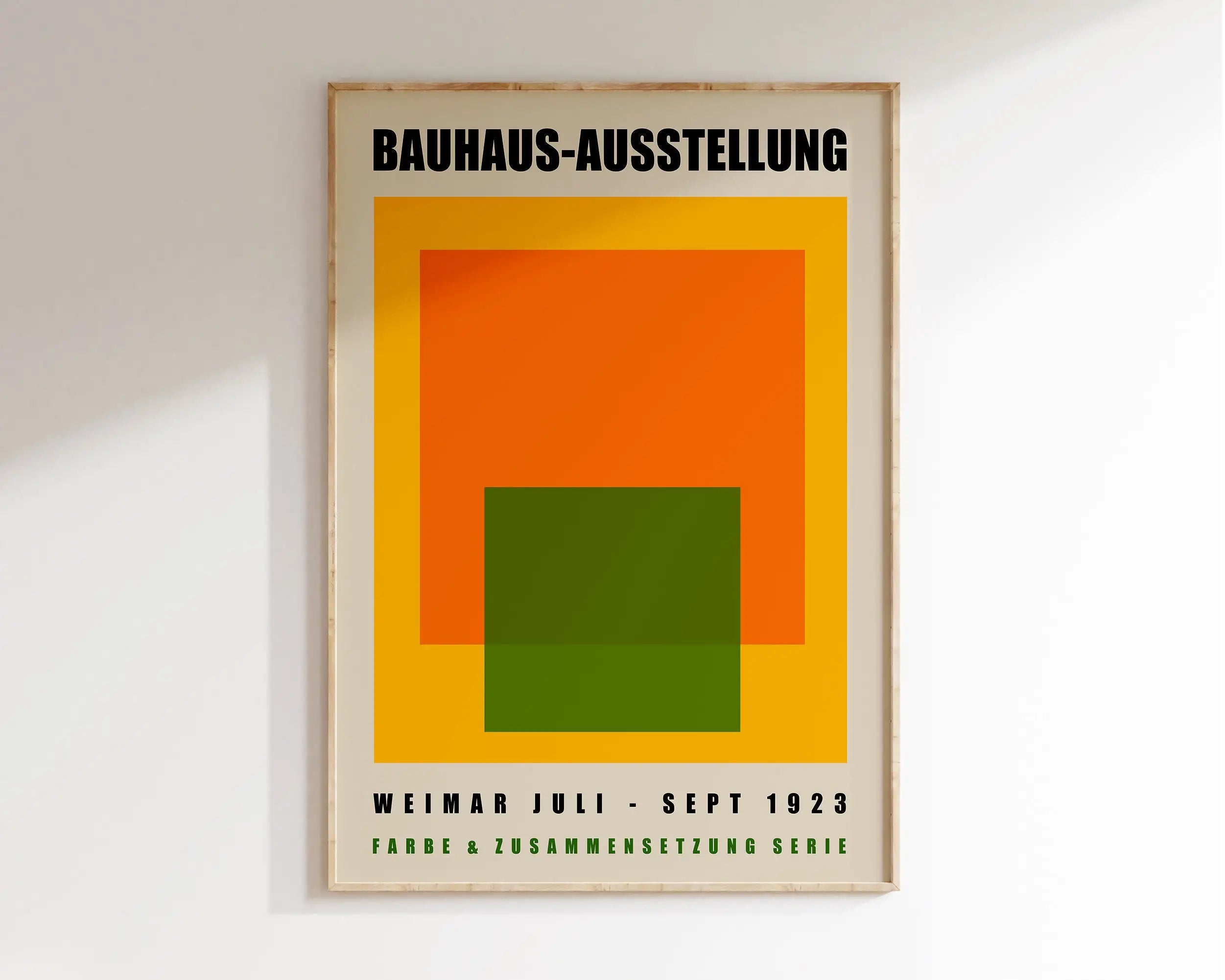 DecorBites™ Mid Century Modern Geometric Canvas Wall Art