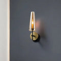 DecorBites™ Minimalist 1-Light Black Wall Mount Light for Study Room
