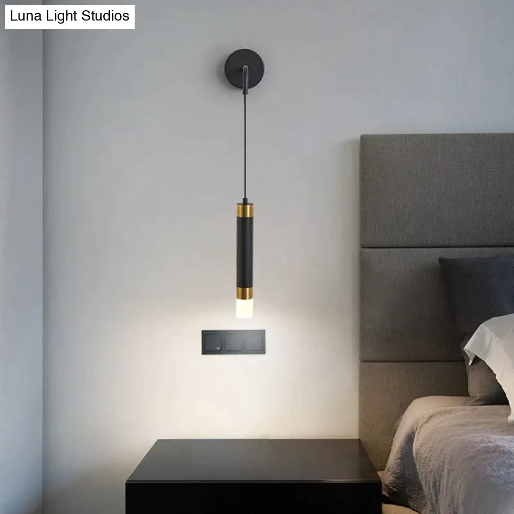 DecorBites™ Minimalist Creative Luxury  Bedroom bedside wall lamp with spotlight