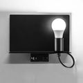 DecorBites™ Minimalist Metal Wall Light with Supporter - Ideal for Study