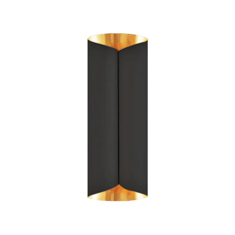 DecorBites™ Minimalist Twist Wall Sconce with Metallic 2-Bulb Light Fixture for Porch