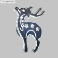 DecorBites™ Minimalistic LED Bedroom Wall Sconce with Deer Crystal Shade - Warm/White Light Options
