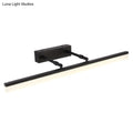 DecorBites™ Minimalistic LED Vanity Sconce Light: Retractable Stick Design for Bathroom with Wall Mount Fixture