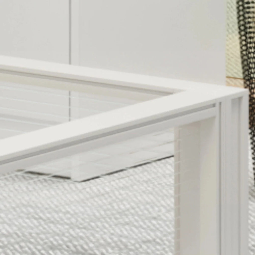 Mira · Standard Cubicle Workstation, White