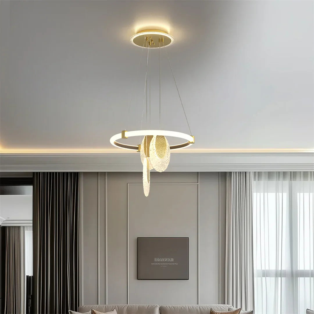 DecorBites™ Modern 3-Layer LED Chandelier Pendant Light