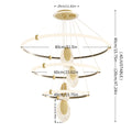 DecorBites™ Modern 3-Layer LED Chandelier Pendant Light