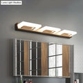DecorBites™ Modern Acrylic Rectangle Vanity Sconce - 2/3 Heads Black Wall Lighting for Bathroom with Warm/White Light