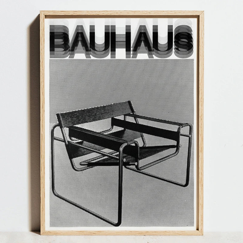 DecorBites™ Modern Bauhaus Exhibition Posters for Home Decor