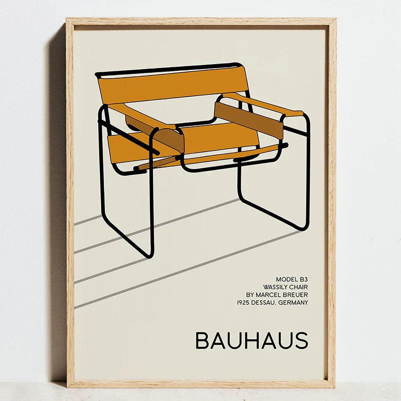 DecorBites™ Modern Bauhaus Exhibition Posters for Home Decor