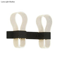 DecorBites™ Modern Black Arc Ring Sconce Lighting with 2 Heads - LED Wall Lamp in Warm/White Light
