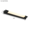 DecorBites™ Modern Black LED Vanity Mirror Light Wall Mounted Lamp - Simple Straight Design with Warm/White Light