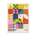 DecorBites™ Modern Black & White Bauhaus Canvas Print