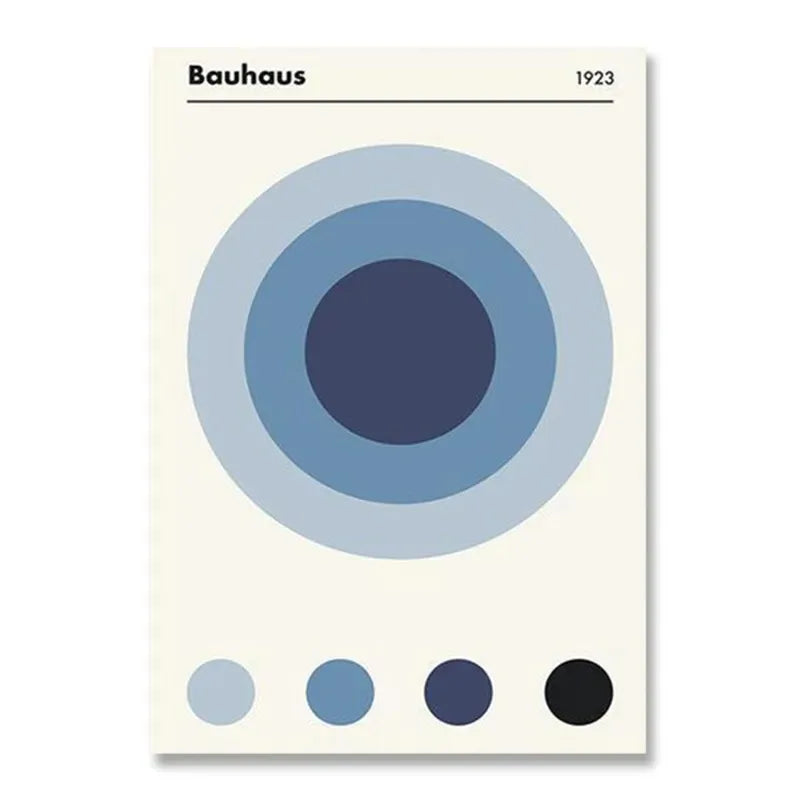 DecorBites™ Modern Black & White Canvas Print for Home Decor