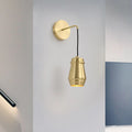 DecorBites™ Modern Brass Bedroom Wall Sconce with Urn-Shaped Metal Shade