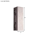 DecorBites™ Modern Brushed Silver LED Wall Sconce with 3D Butterfly Design - 2/6 Watt