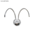 DecorBites™ Modern Chrome LED Wall Lamp with Symmetric Arch Design in Warm/White Light