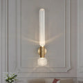 DecorBites™ Modern Clear Glass LED Nordic Wall Light in Gold for Bedroom