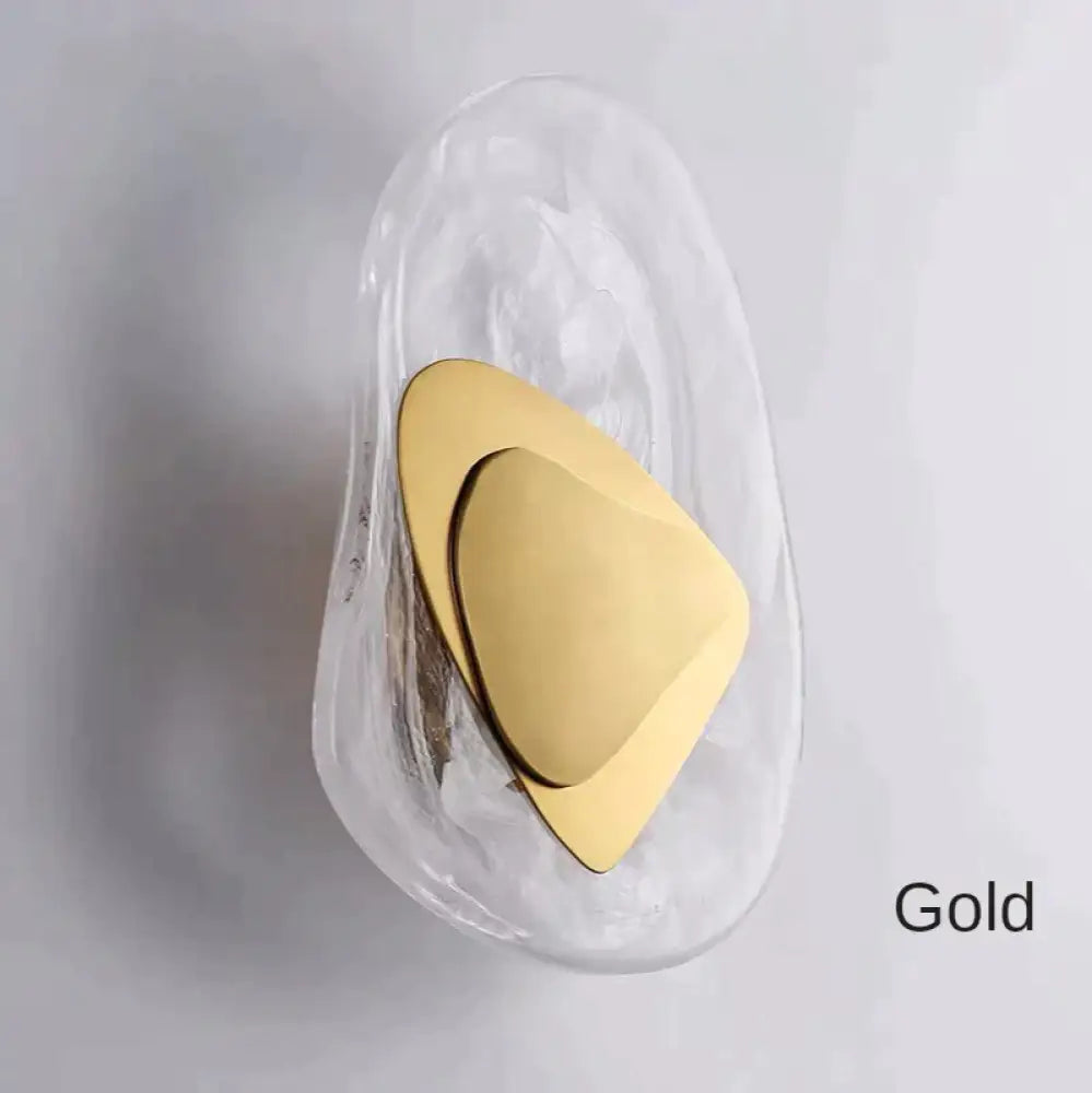 DecorBites™ Modern Creative Minimalist Glass Wall Lamp for Study Room Bedroom Bedside Lighting