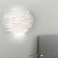 DecorBites™ Modern Feather Wall Lamp: Stylish Ambient Lighting for Living Room & Bedroom Decor