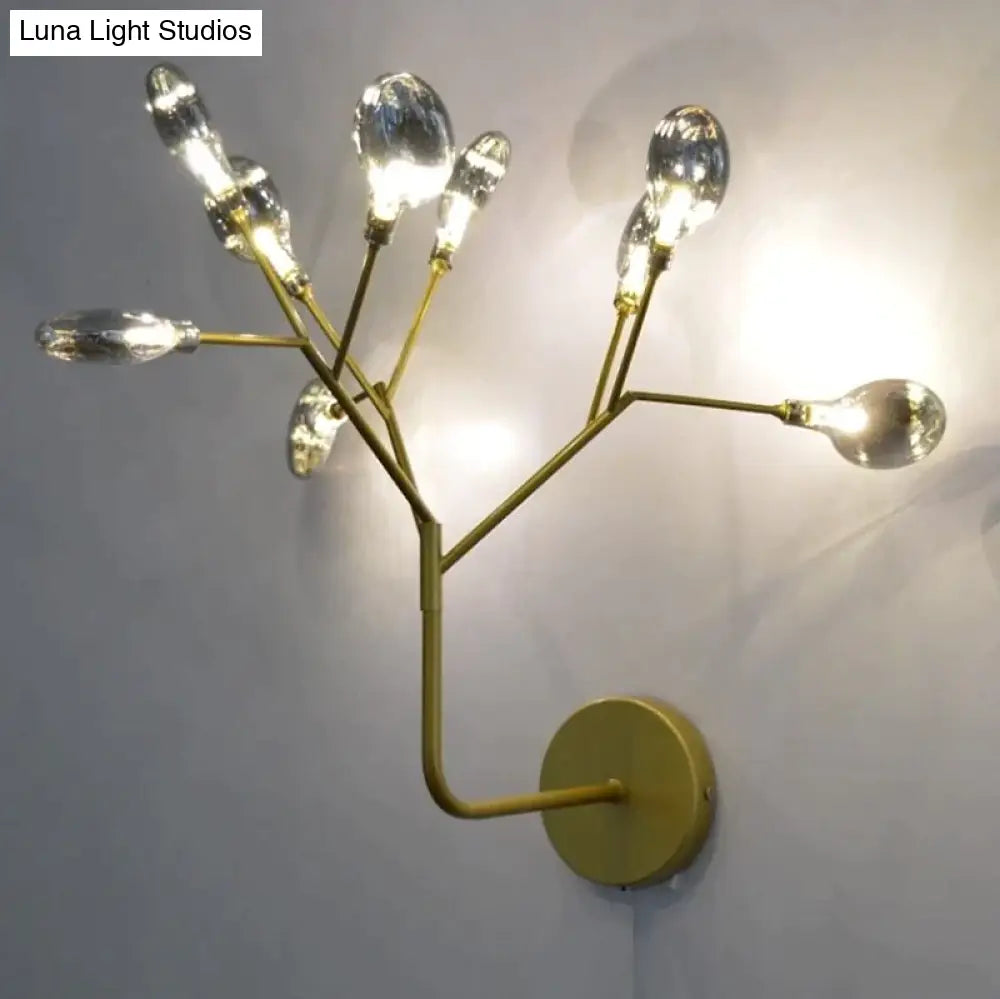 DecorBites™ Modern firefly Tree Branch LED Wall Light for Bedroom Study Room