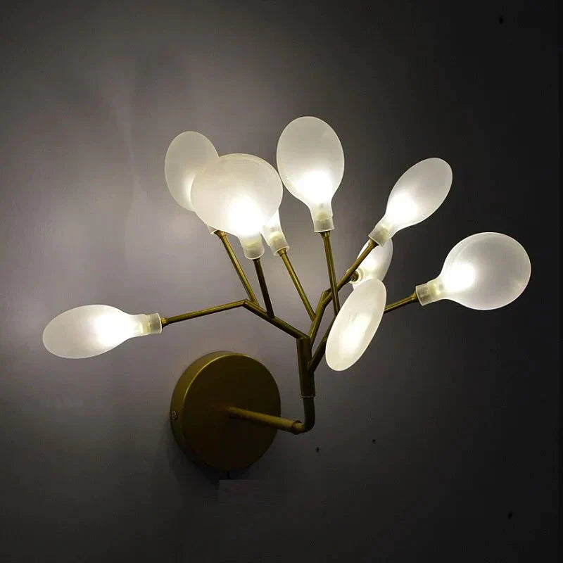 DecorBites™ Modern firefly Tree Branch LED Wall Light for Bedroom Study Room