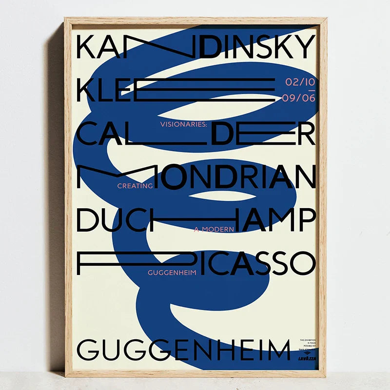 DecorBites™ Modern Geometric Bauhaus Art Print Set