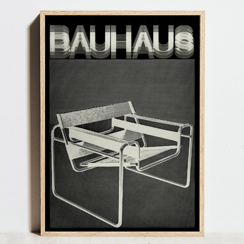 DecorBites™ Modern Geometric Bauhaus Art Prints