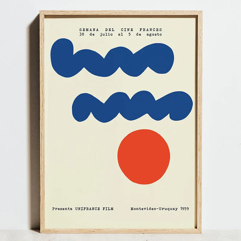 DecorBites™ Modern Geometric Bauhaus Art Prints