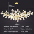 DecorBites™ Modern Ginkgo Leaf LED Chandelier Dining Room Lighting