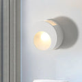 DecorBites™ Modern Gypsum Wall Sconce Lamp - 1 Light LED Wall Lighting in White for Living Room