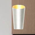 DecorBites™ Modern LED Bedside Sconce Light - Black/White Finish Wall Lamp with Aluminum Cylinder Shade